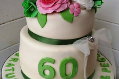 60th-Birthday-Cake-Roses
