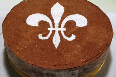 Fleur-De-Lis-Mousse-Cake