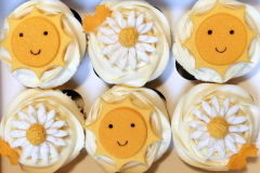 Sunshine-and-Flowers-Cupcakes